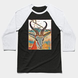 Abstract Springbok Art Baseball T-Shirt